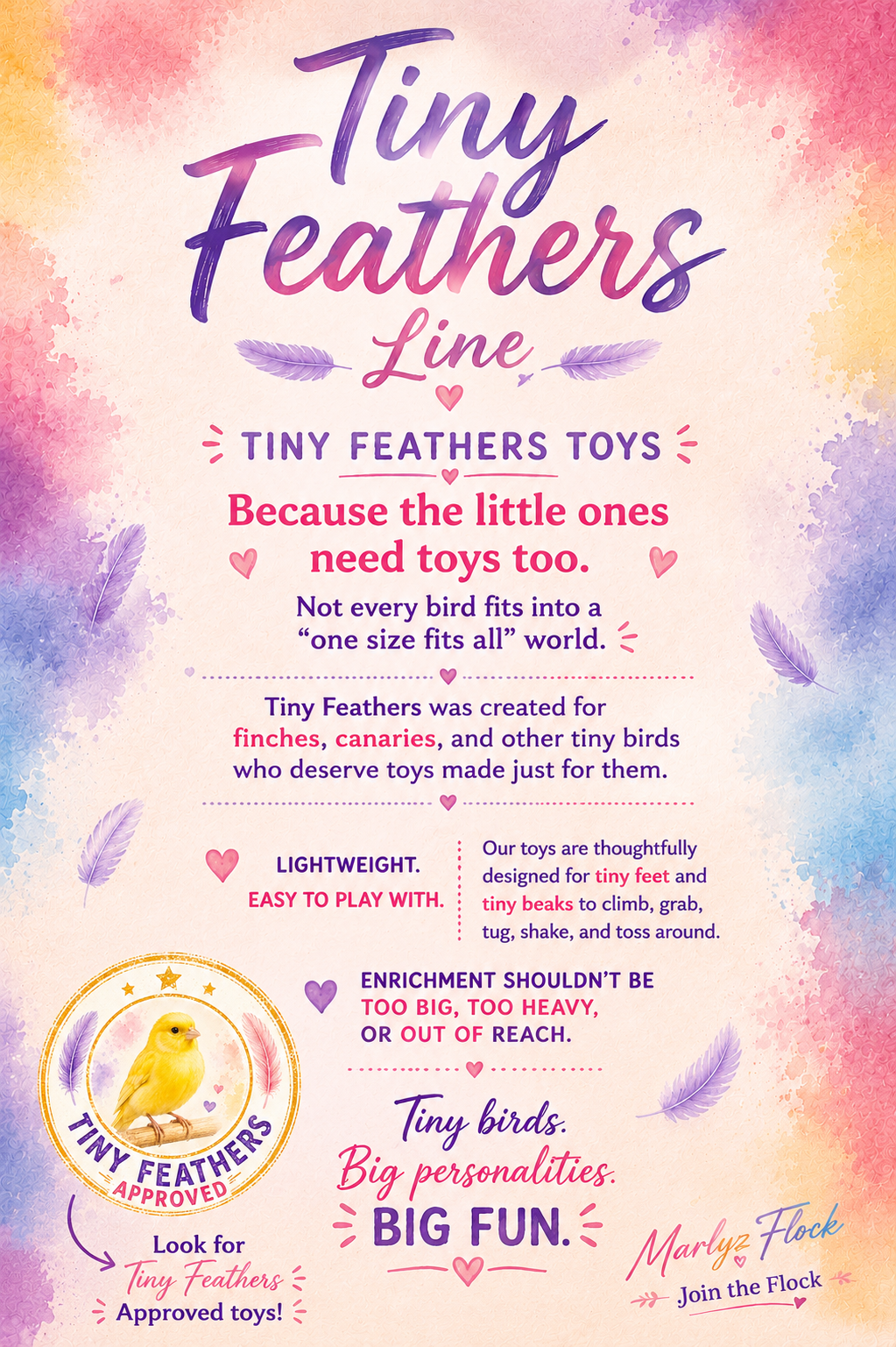 Tiny Feathers