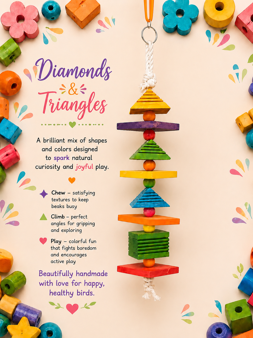 Diamond and Triangles