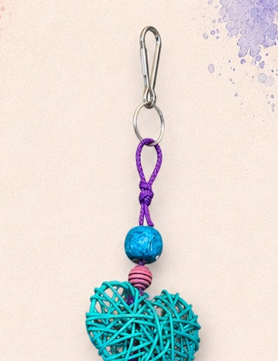 Blue Vine Heart