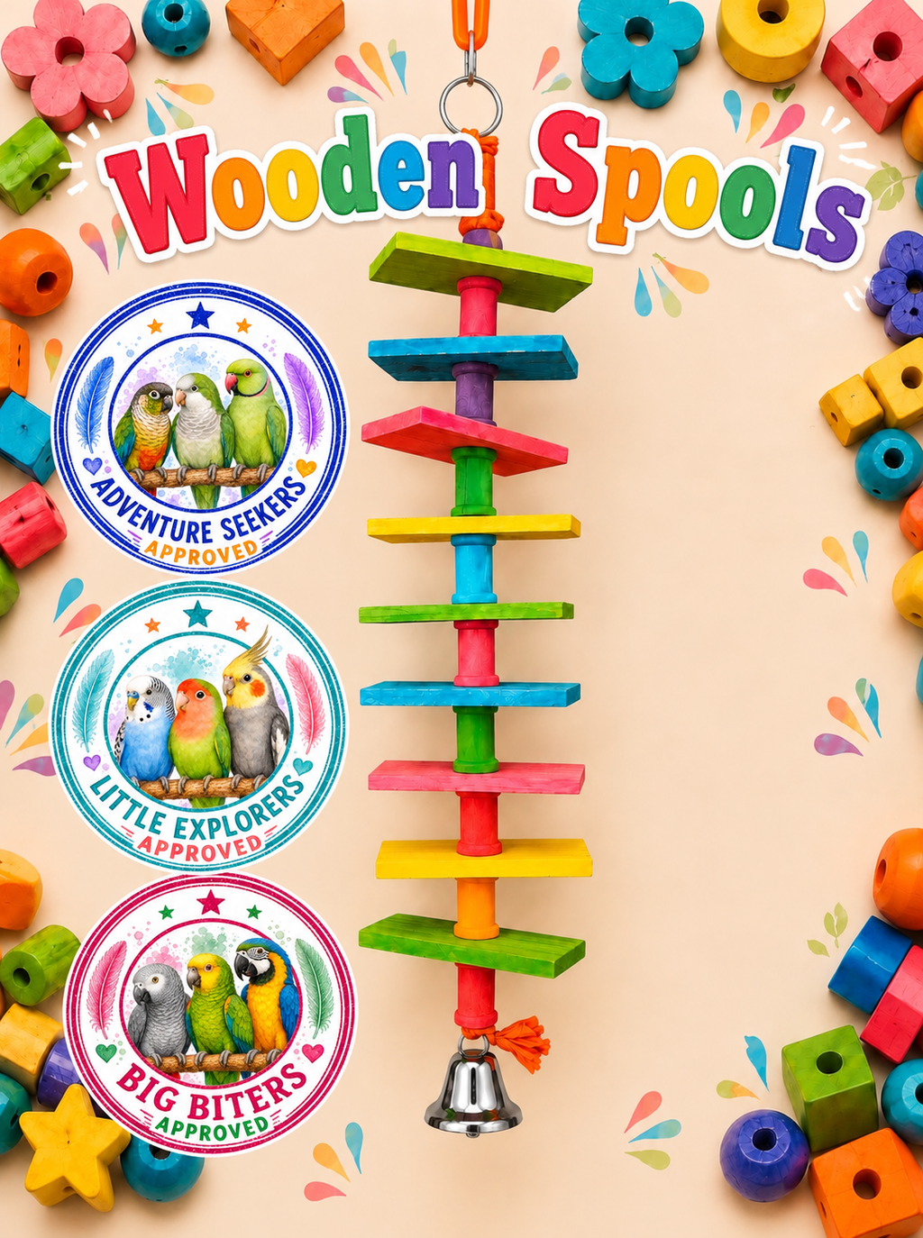 Wooden Spools