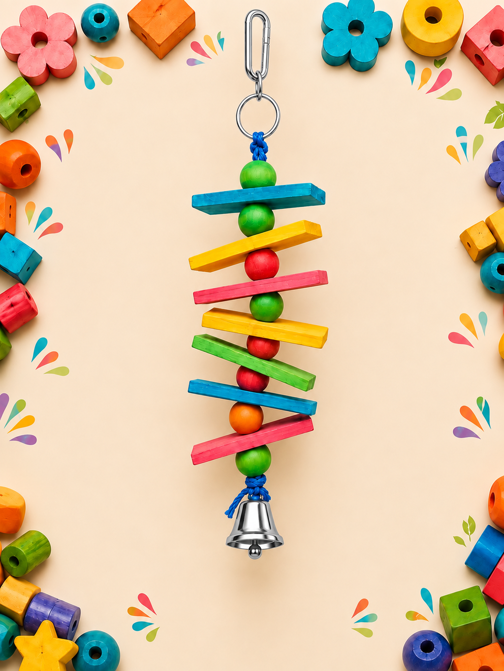 Beads and Wood Slats