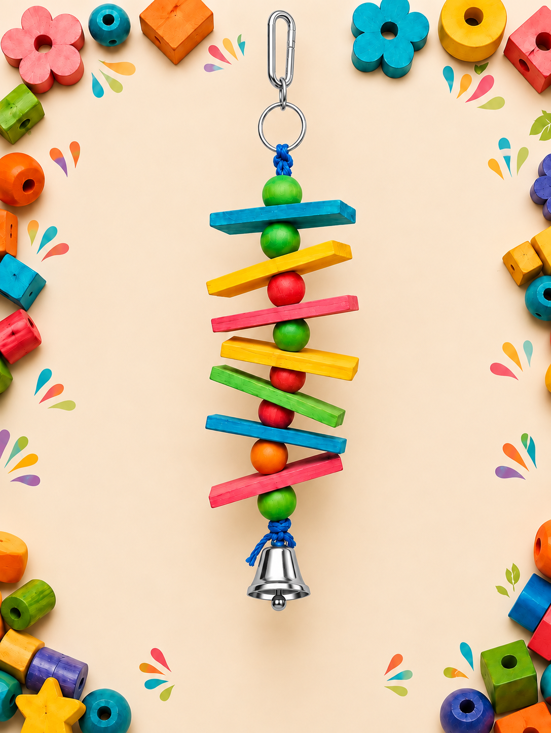 Beads and Wood Slats
