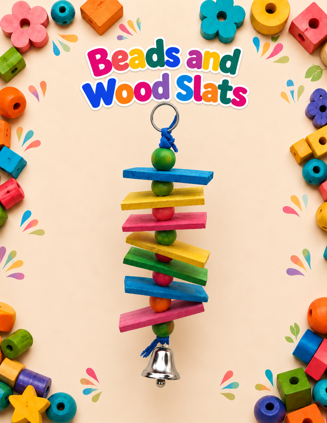Beads and Wood Slats