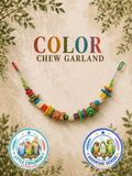 Color chew garland