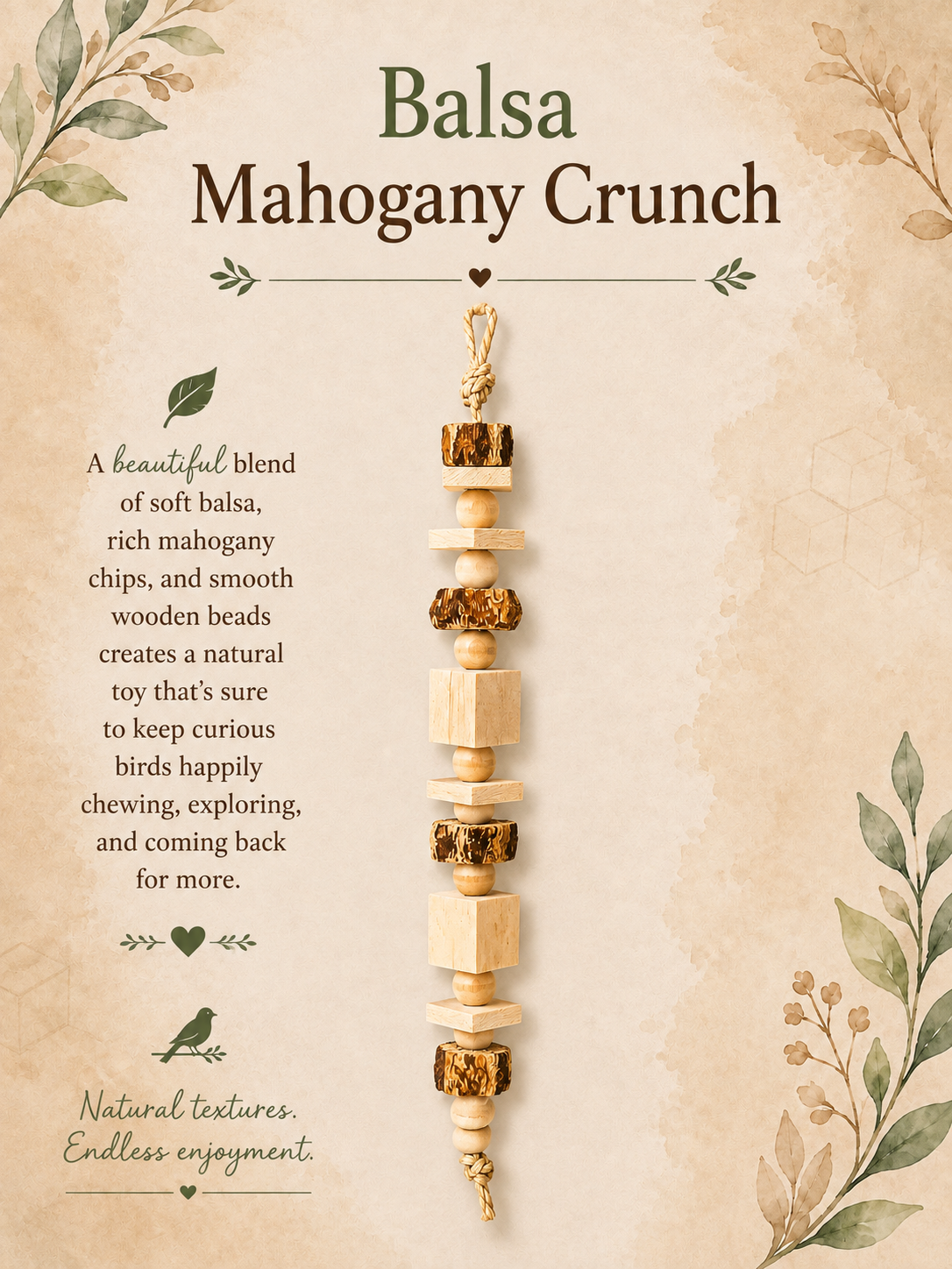 Balsa Mahogany Crunch