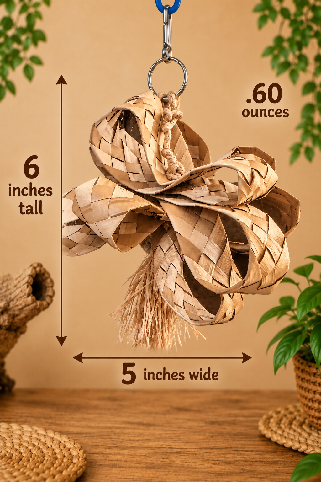 Palm Ribbon Flower