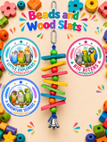 Beads and Wood Slats