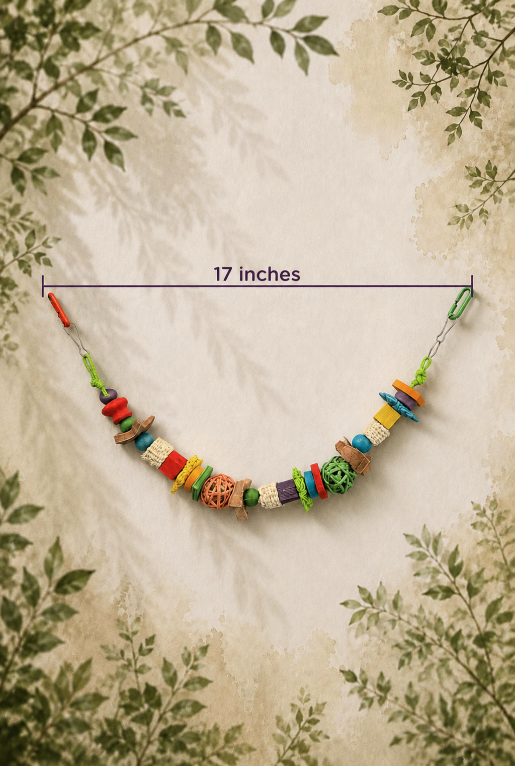 Color chew garland