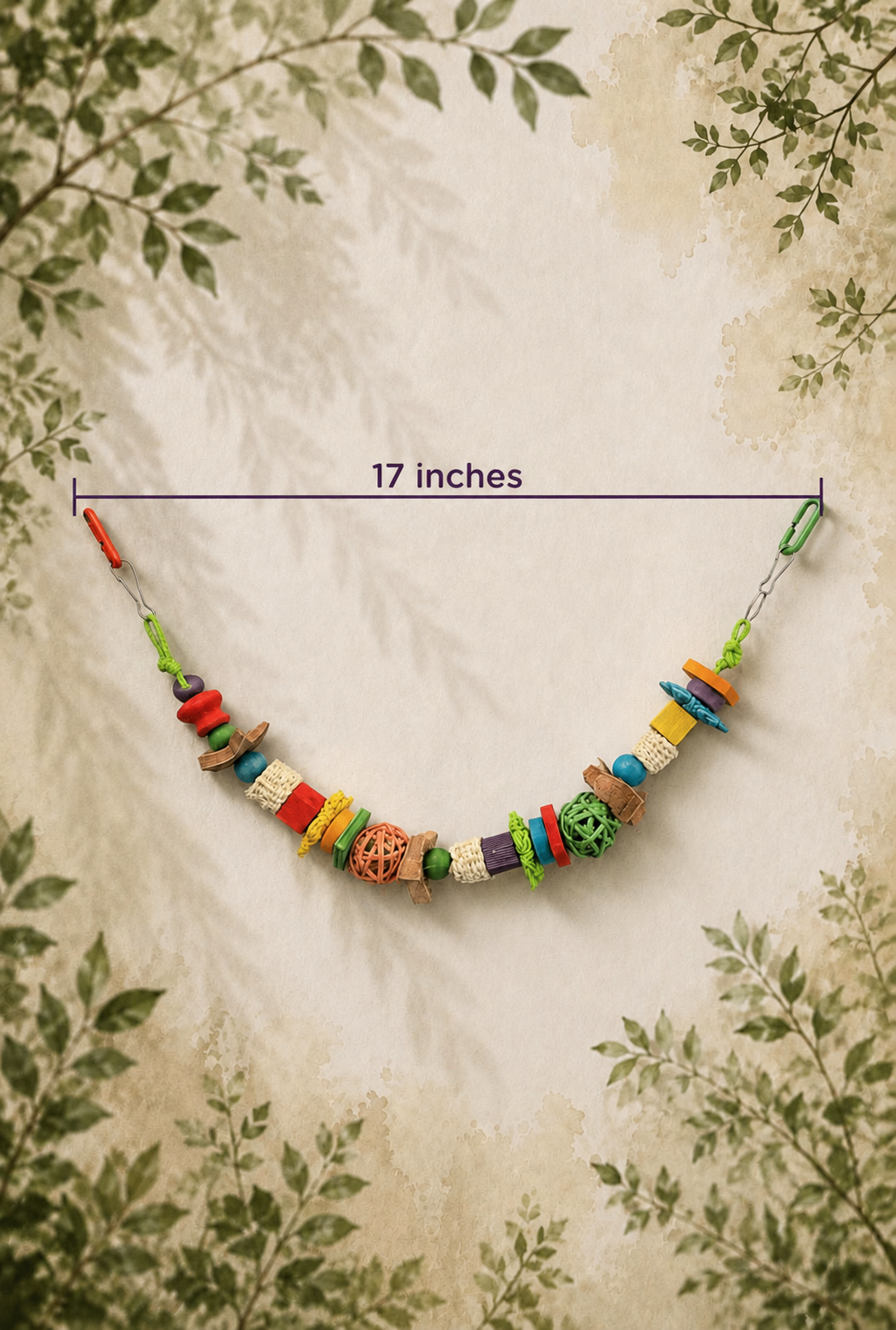 Color chew garland