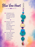 Blue Vine Heart