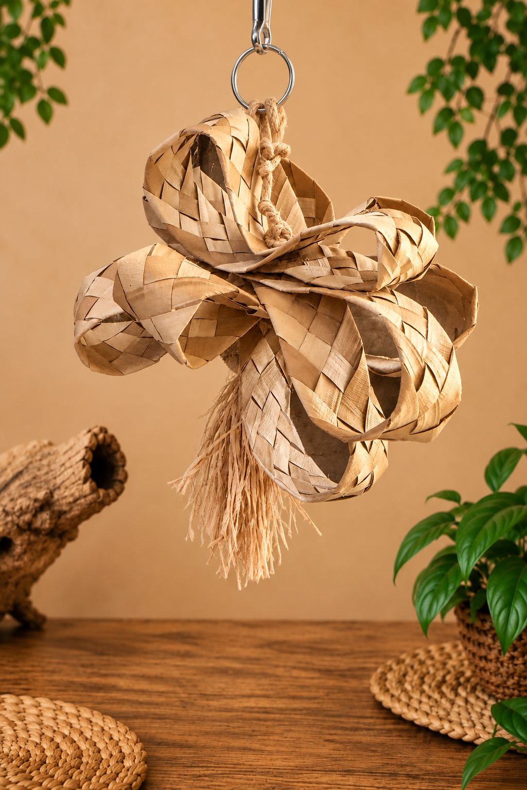 Palm Ribbon Flower