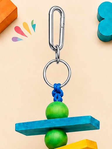 Beads and Wood Slats
