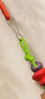 Color chew garland