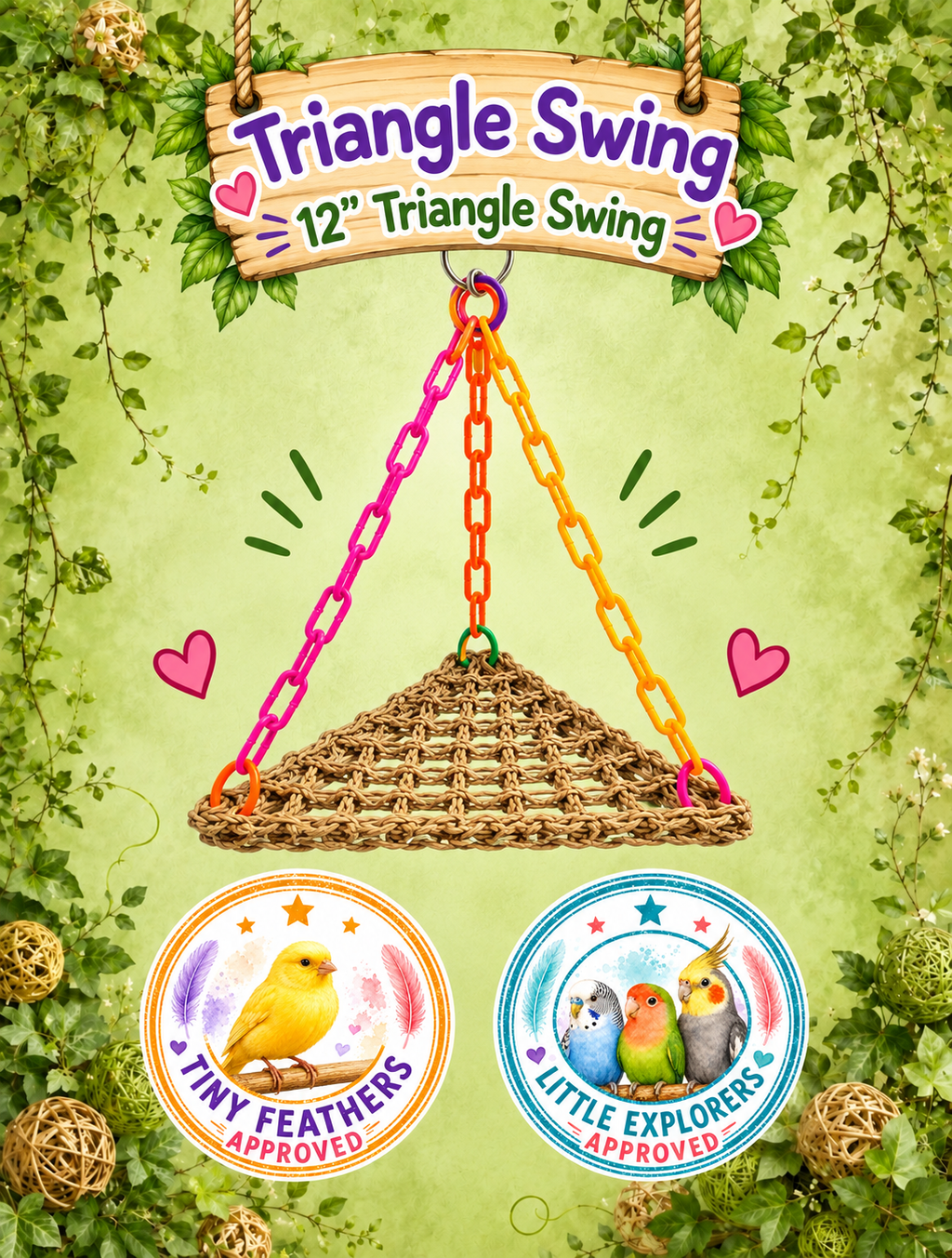 Triangle 12" Swing