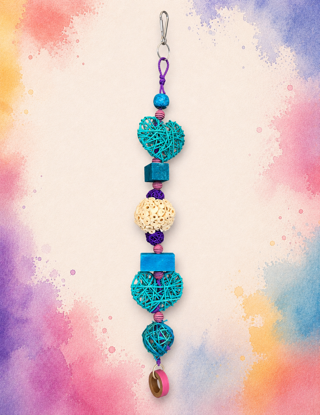 Blue Vine Heart