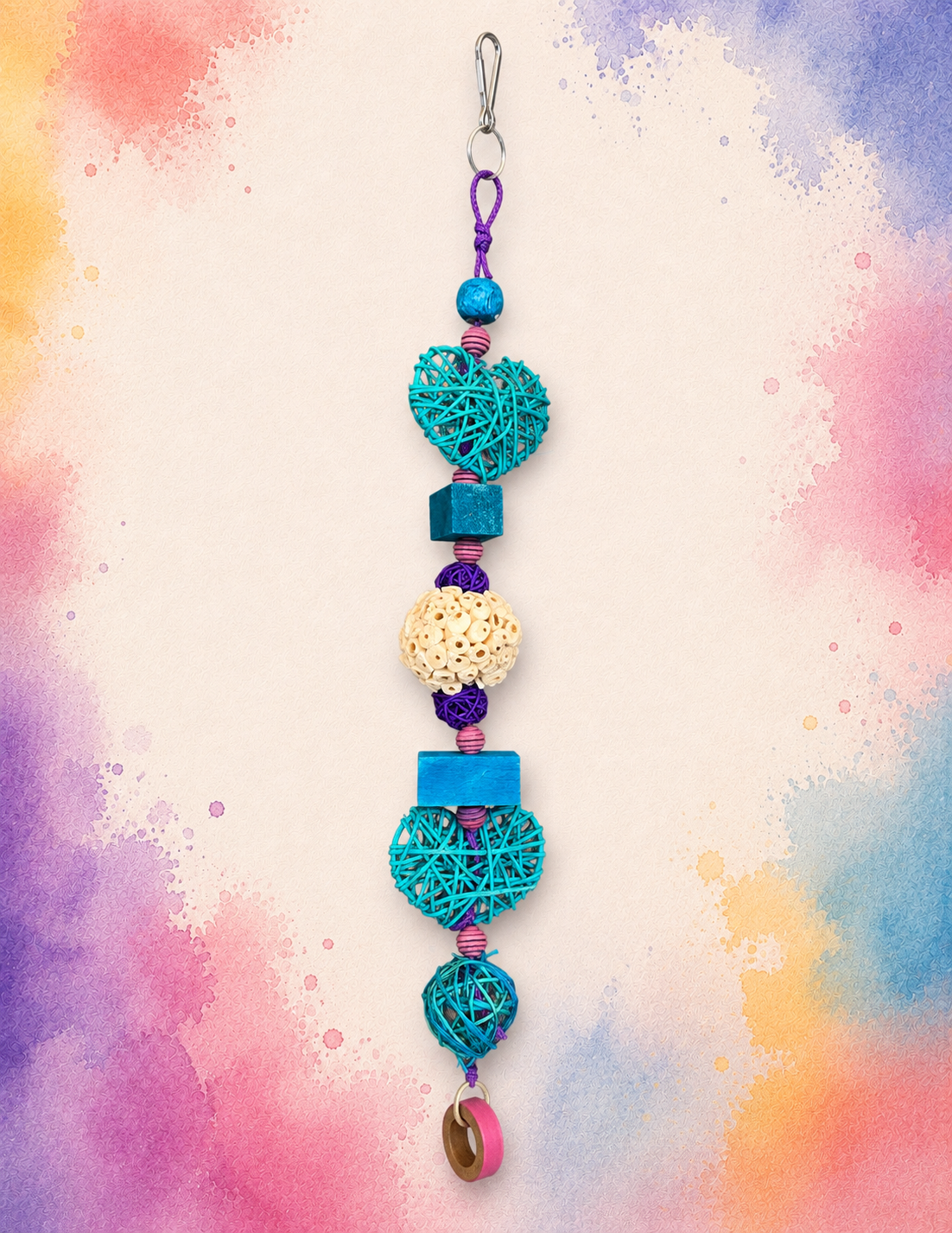 Blue Vine Heart