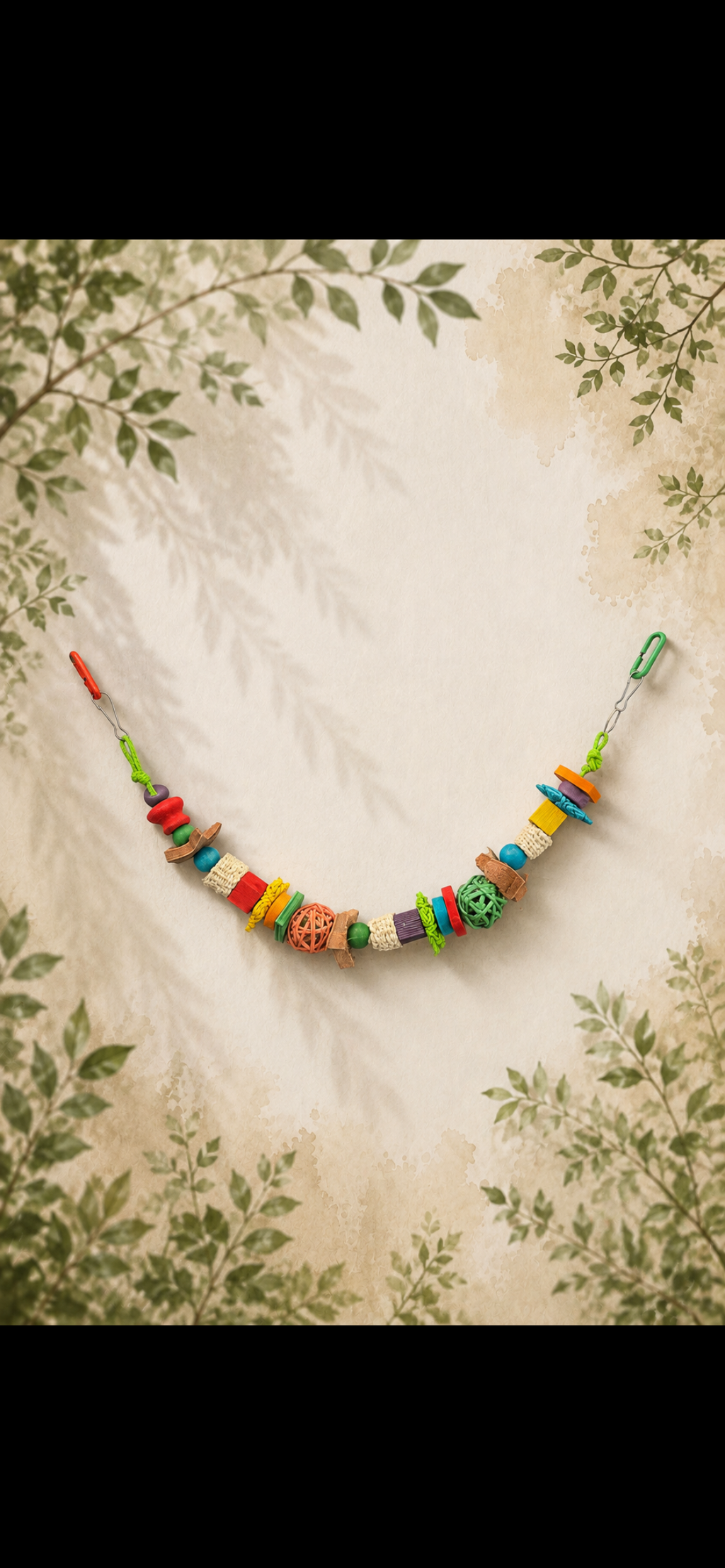 Color chew garland